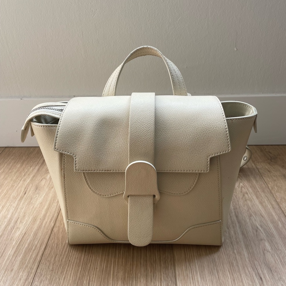 Senreve Mini Pebbled Maestra Cream